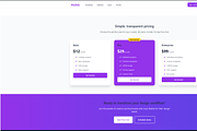 Canva Inspired Landing Page, a React Template by Dz Akali (Thumbnail 3 of 4)