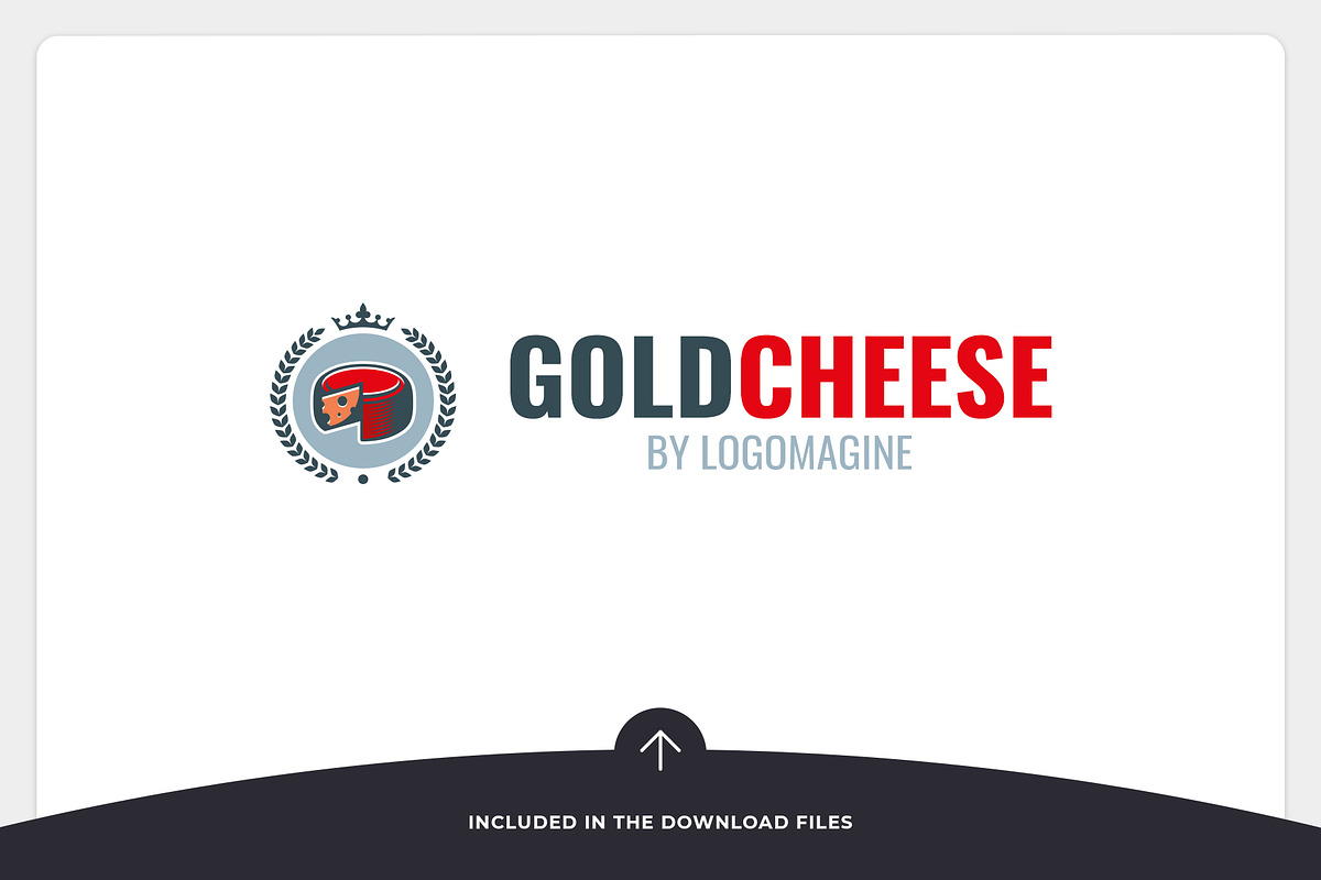 Gold Cheese Logo Template, a Branding & Logo Template by LOGOMAGINE (Photo 12 of 16)