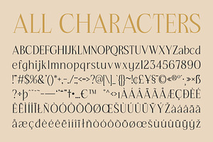 CS Canela Serif Typeface