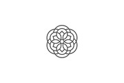 Geometric Floral Mandala Logo Design, a Branding & Logo Template by arhabib (Thumbnail 13 of 16)