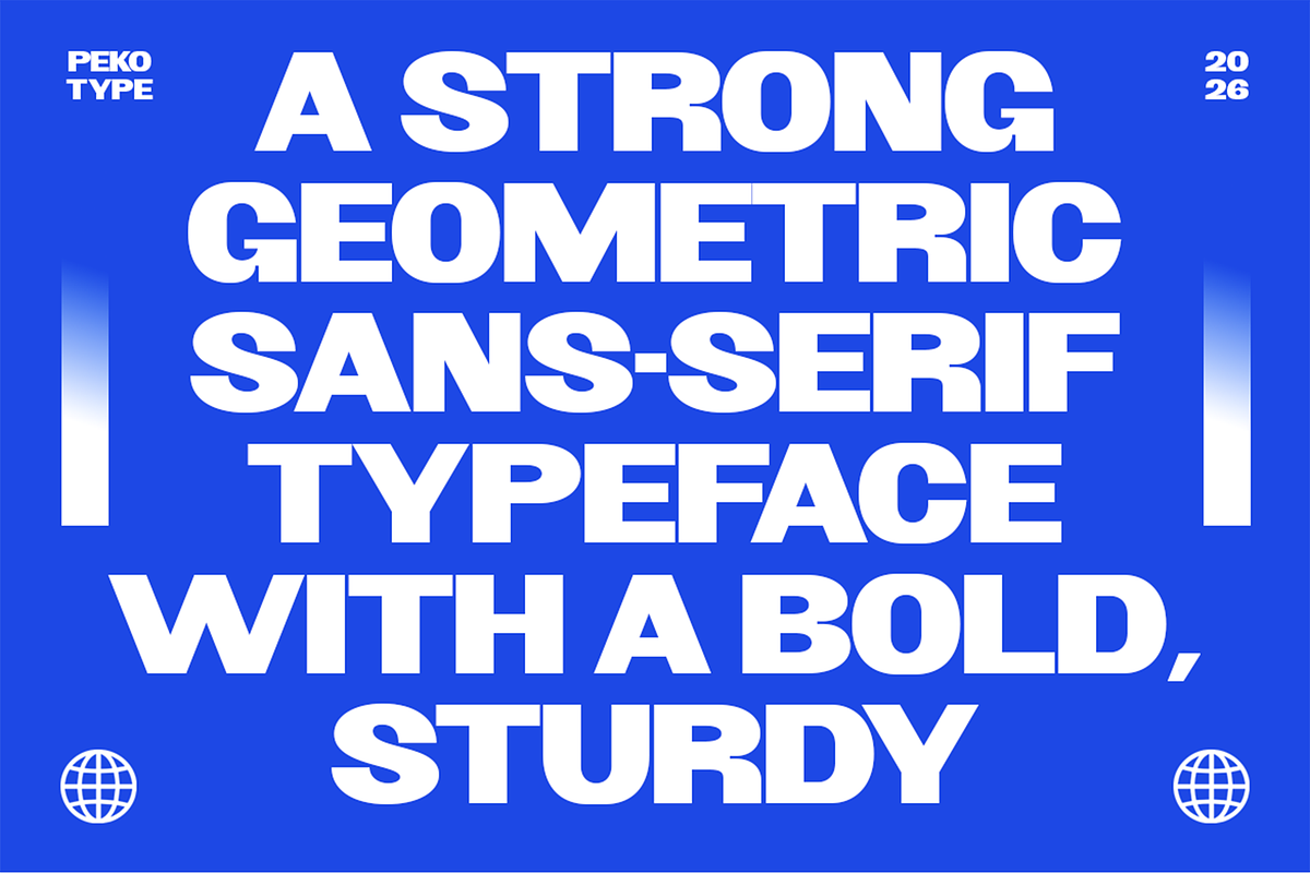 Veroja - Bold Expanded Display Font, a Sans Serif Font by Pekotype (Photo 2 of 15)