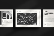 Graphic Design Portfolio Template, a Brochure Template by Studio Monova (Thumbnail 9 of 12)