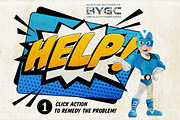 SuperComic - Vector Text Effects, an Action Add-On by BackYard Graphics Co. (Thumbnail 2 of 18)