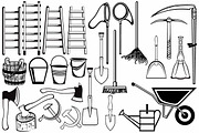 Gardening Tools, an Object Graphic by LineworkStock (Thumbnail 2 of 3)