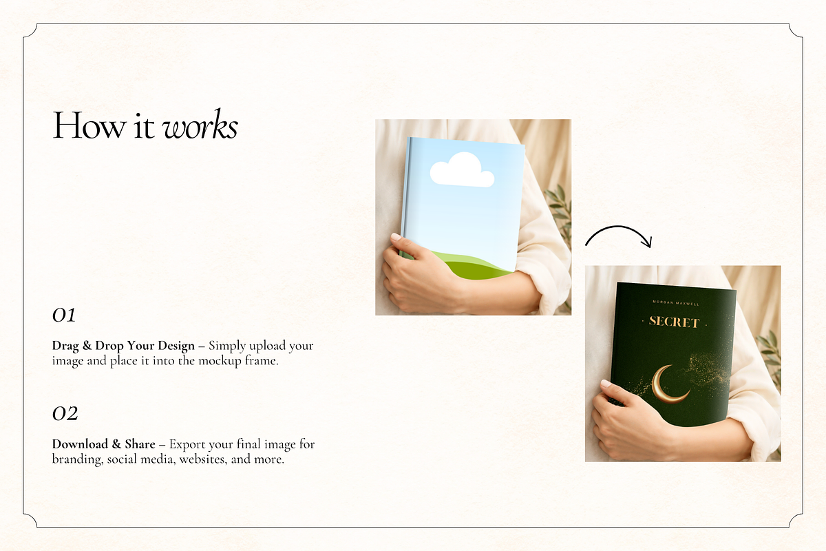 40 Book Cover Mockups for Canva, a Books & Magazine Mockup by Matisse Studio (Photo 4 of 9)