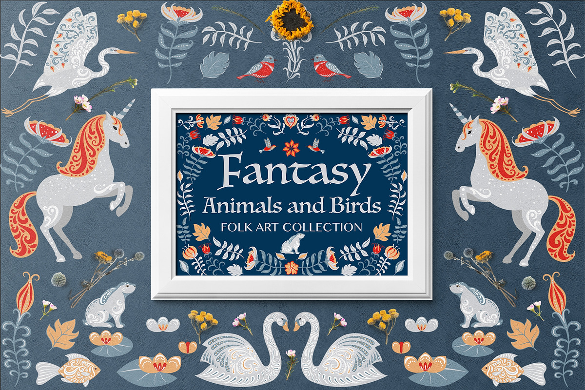 FANTASY ANIMALS AND BIRDS, an Animal Illustration by Irina Skaska (Photo 1 of 10)