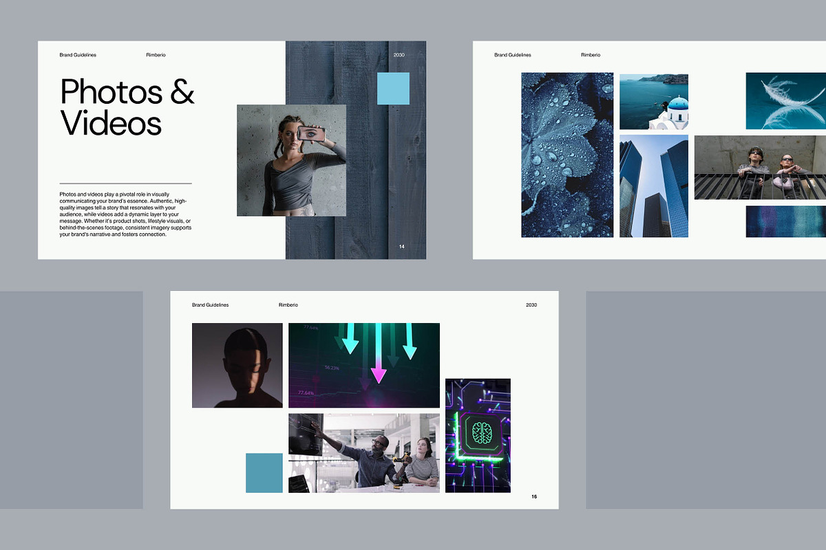 Modern Brand Manual – Canva Template, a Templates & Theme by R-studio (Photo 6 of 9)