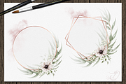 Eucalyptus Copper Frames, a Decorative Illustration by DioFlow (Thumbnail 3 of 5)