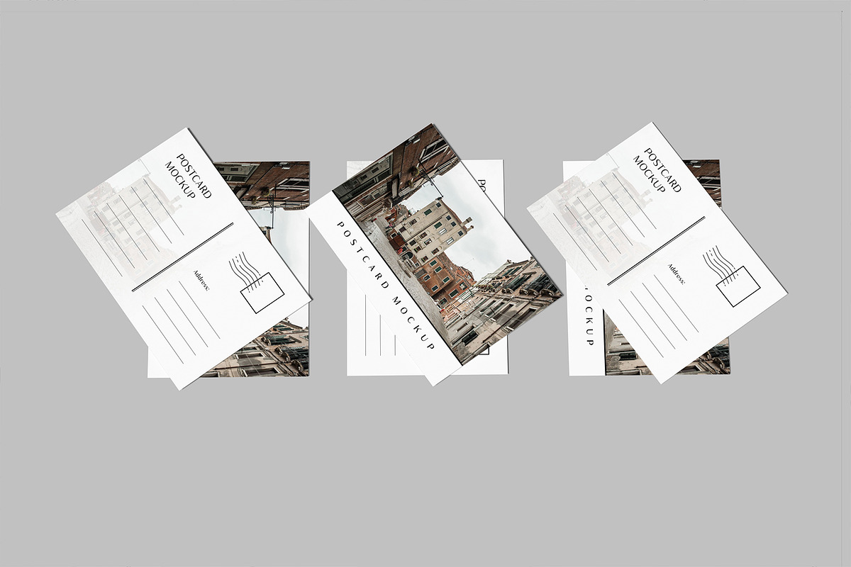 Realistic Postcard Mockup, an Advertising Mockup by lamorastudio (Photo 6 of 9)