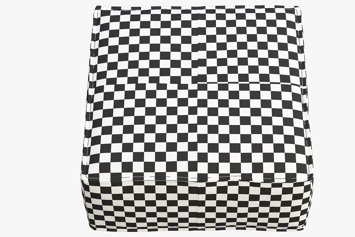 Joybird Lyle Leather Ottoman, a Furniture 3D Model by 3dmitruk (Photo 30 of 30)