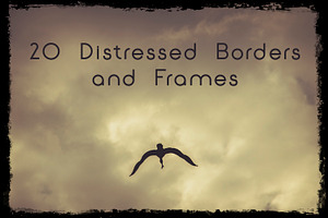 20 Distressed Borders And Frames