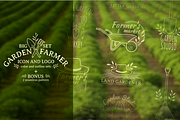 Garden/Farm icon and logo set, a Branding & Logo Template by Uniyok (Thumbnail 1 of 7)