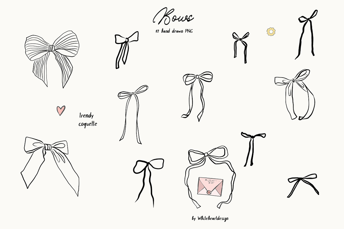 Hand Drawn Wedding Illustrations 300, an Object Graphic by whiteheartdesign (Photo 17 of 24)