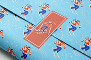 Vintage Winter Skiers, a Sport Illustration by Carpet Tapete Pretzel (Thumbnail 5 of 10)