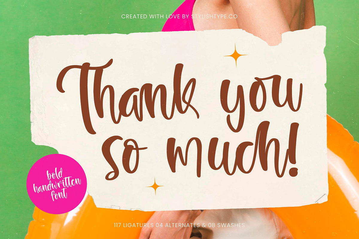 Behavior Goldway Bold Hand Font, a Script Font by stylishtype.co (Photo 20 of 20)