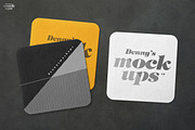 Square Coaster Mockup, a Product Mockup by Denny's Mock-ups (Thumbnail 2 of 9)