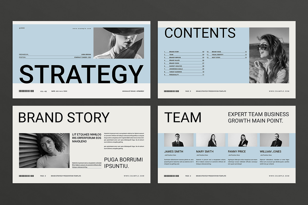 Brand Strategy Presentation Template preview 2