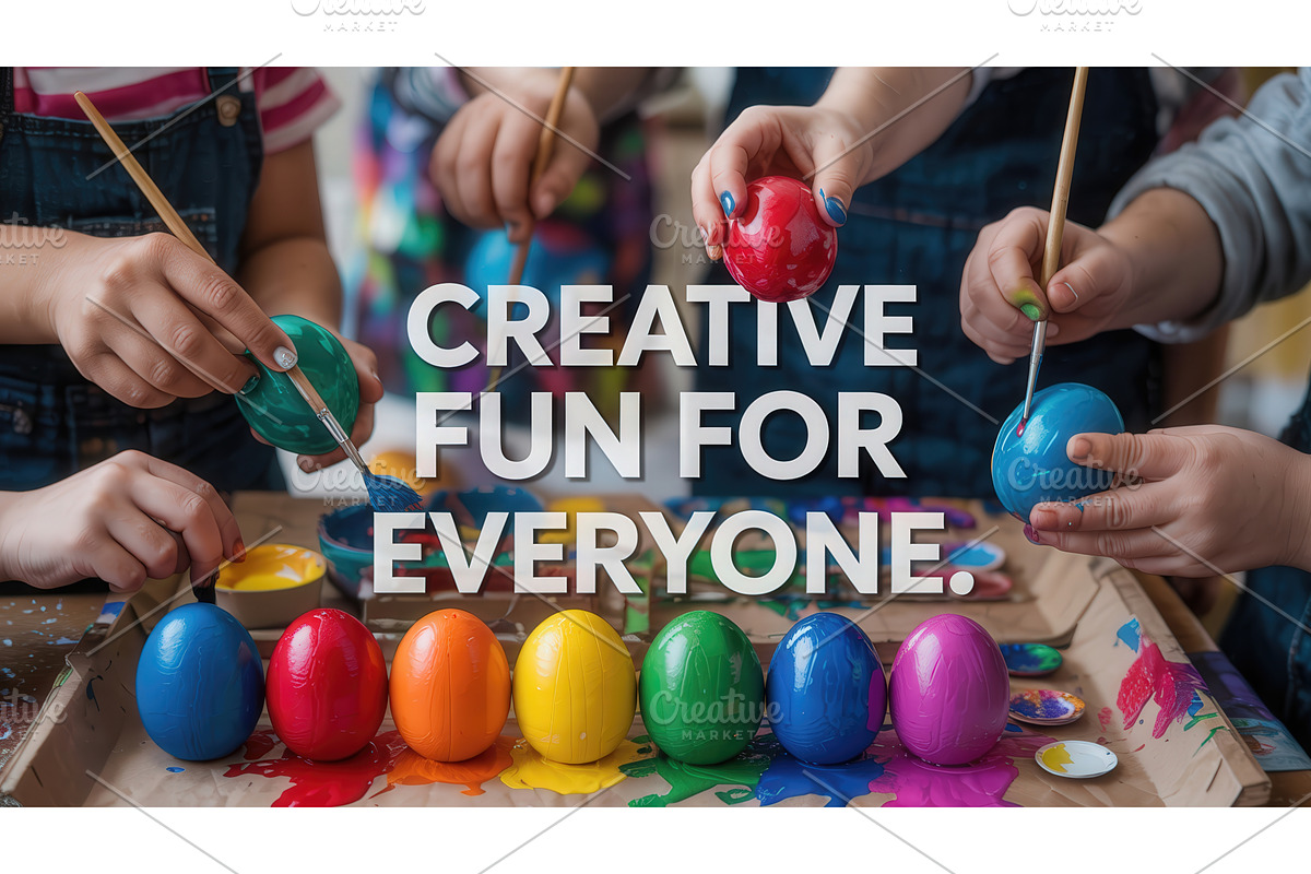 Group of children painting colorful, an Illustration by tilialucida