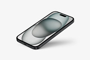 iPhone 15 Mockups, an iPhone Mockup by ls.graphics (Thumbnail 7 of 11)