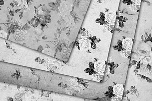 Monochrome Shabby Paper Textures