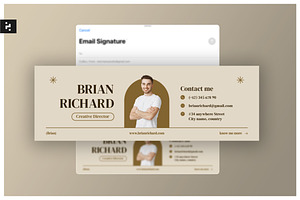 Email Signature, an Email Template by Neermana