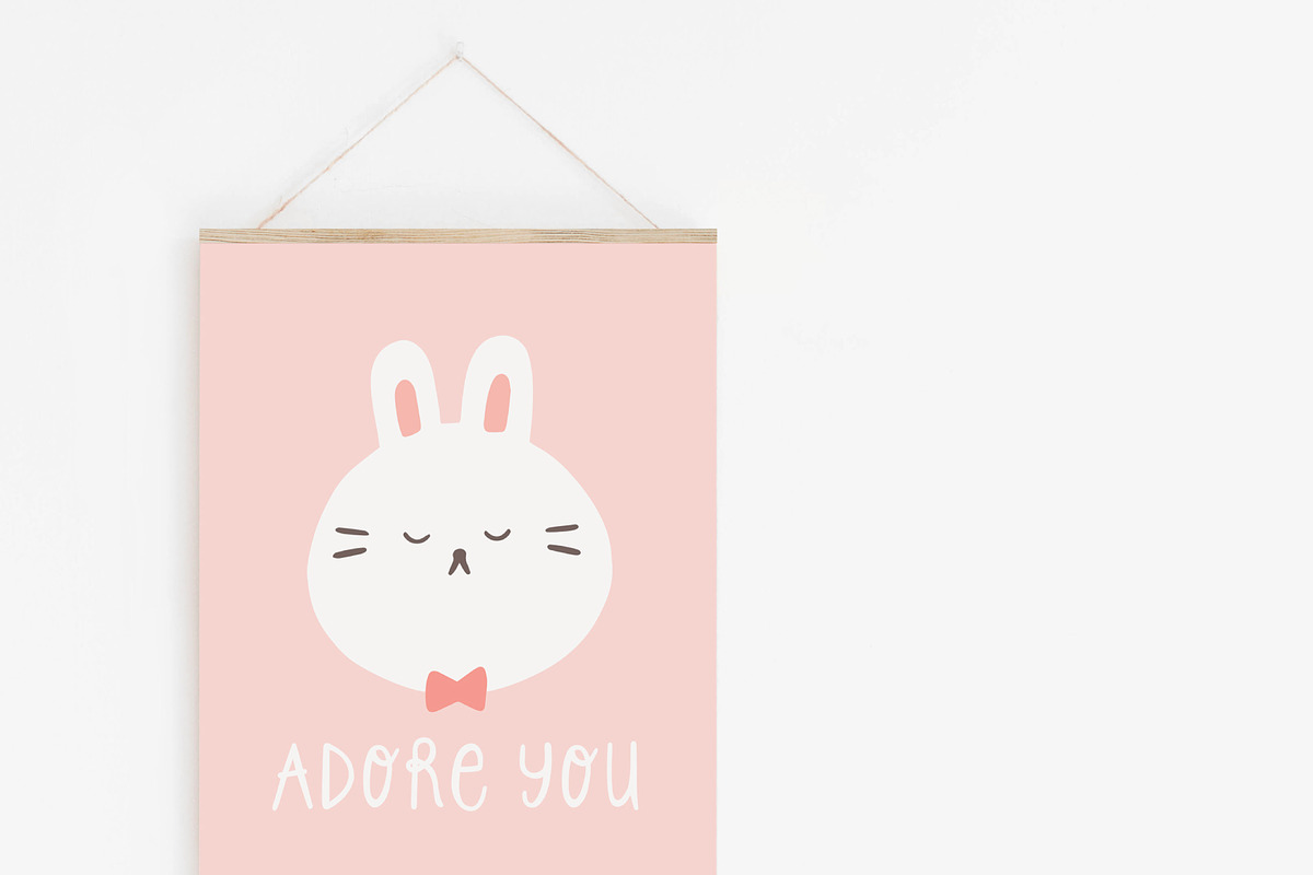 Honey Bunny | Handwritten font, a Font by JuliaVolkova (Photo 6 of 9)