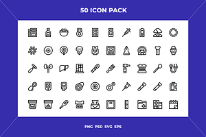 Health checkup icons, an Outline Icon by Wencory