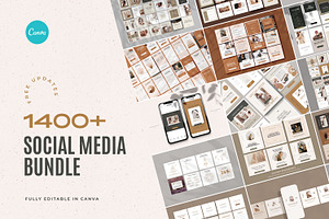 Social Media Bundle For CANVA