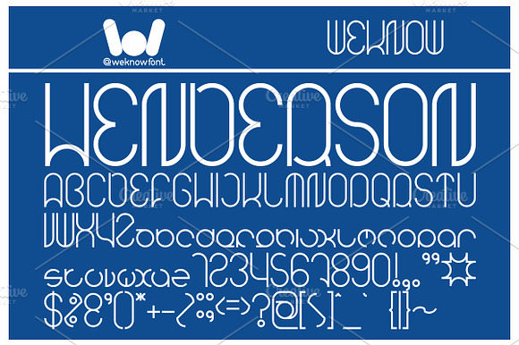 henderson font preview 7