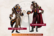 Hallowmere Halloween RPG characters, a Seasonal Illustration by ThatsDesignArt (Thumbnail 8 of 17)