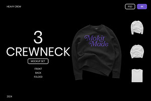 MOKITUP: Heavy Crewneck Mockup