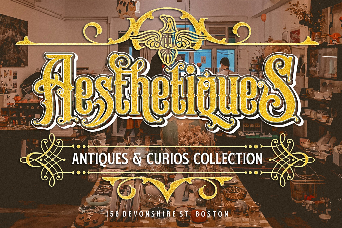 Bredston Vintage Font, a Serif Font by uncurve (Photo 6 of 9)