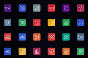 1500+ Flat Icons - Line Icons, an Outline Icon by FlatLineIcons (Thumbnail 16 of 21)