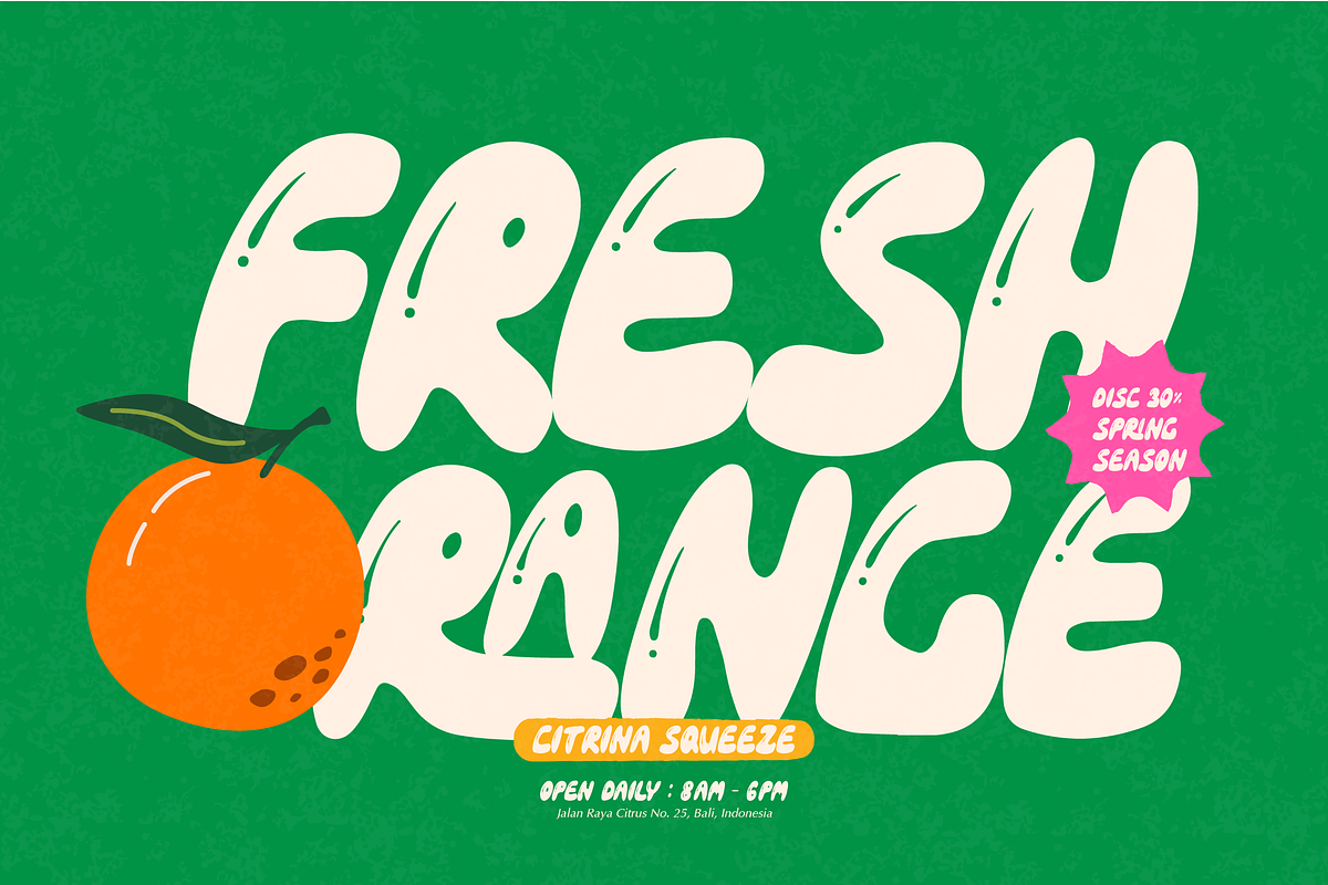 Frazel Spring | Fun Hand Drawn Font, a Handwritten Font by gracetype_studio (Photo 2 of 12)