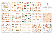 Watercolor Farm life, an Animal Illustration by MayaNavits (Thumbnail 6 of 10)