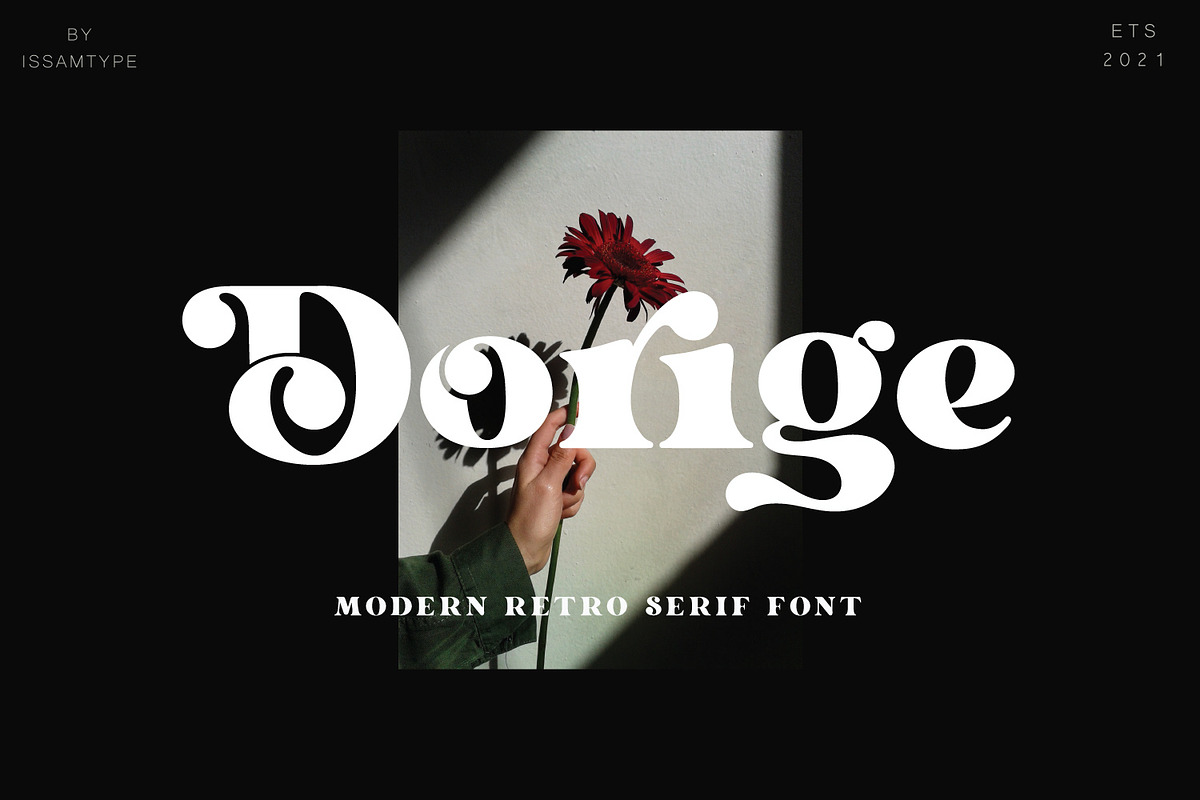 Dorige – Modern Retro Serif Font, a Serif Font by Issam Type (Photo 1 of 13)
