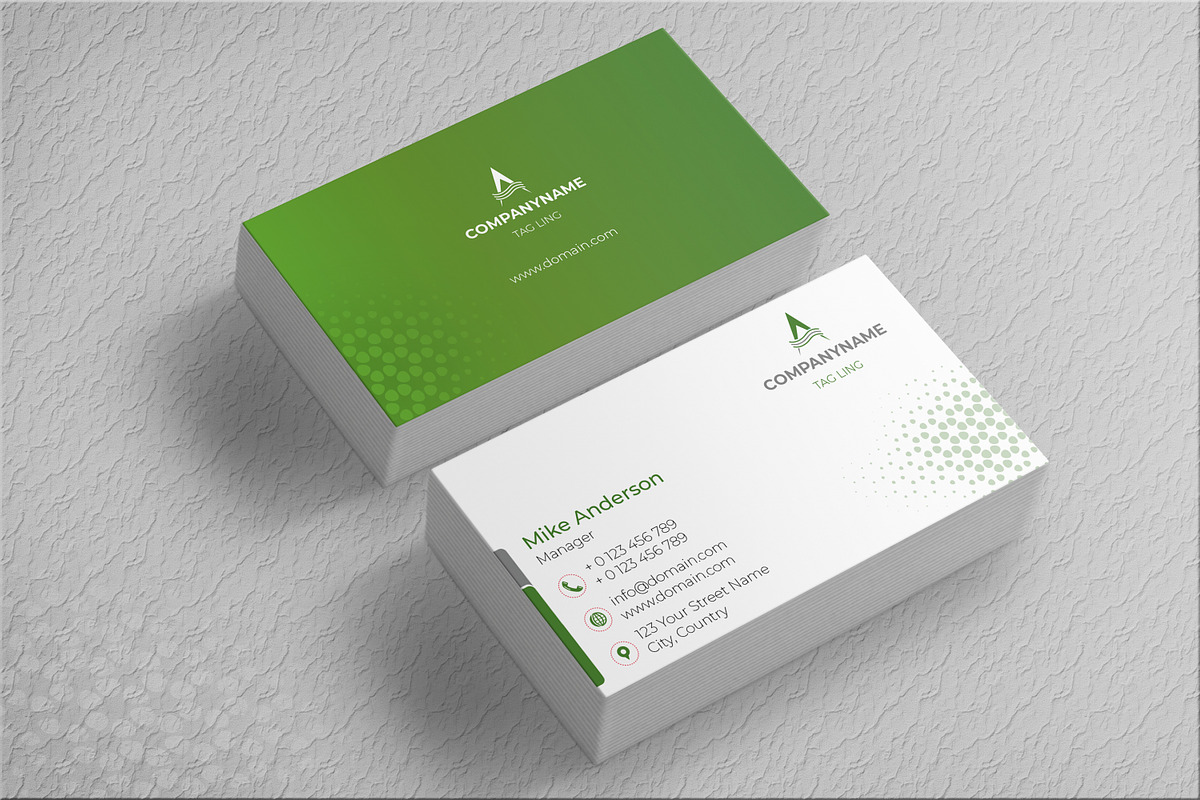 Modern Business Card, a Business Card Template by designSultan (Photo 3 of 6)