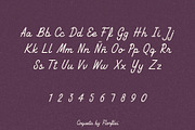 Coqueta font, a Script Font by Florflai (Thumbnail 3 of 5)