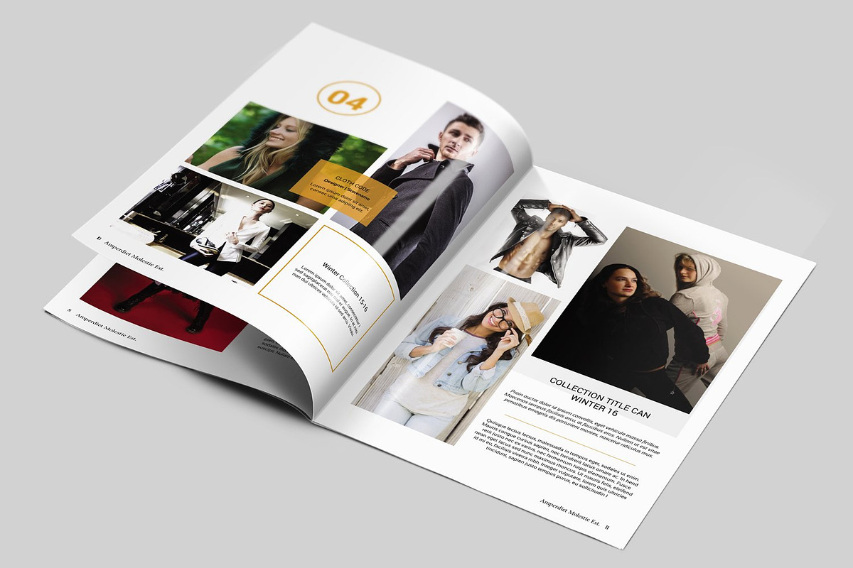 Fashion Lookbook Bundle, a Magazine Template by Template Shop (Photo 19 of 20)