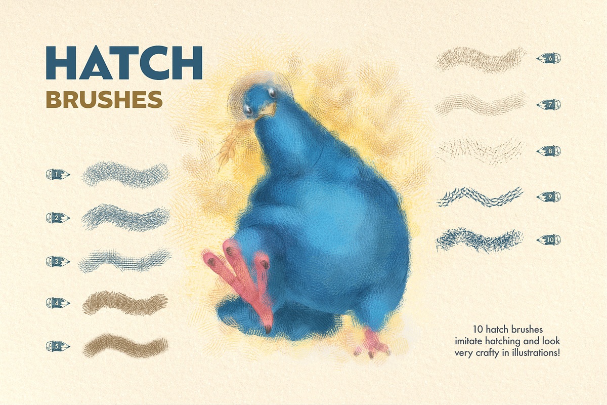 Artista Affinity Designer Brushes, a Brush Add-On by pixelbuddha.net (Photo 9 of 10)