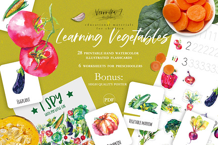 Vegetables activities for kids