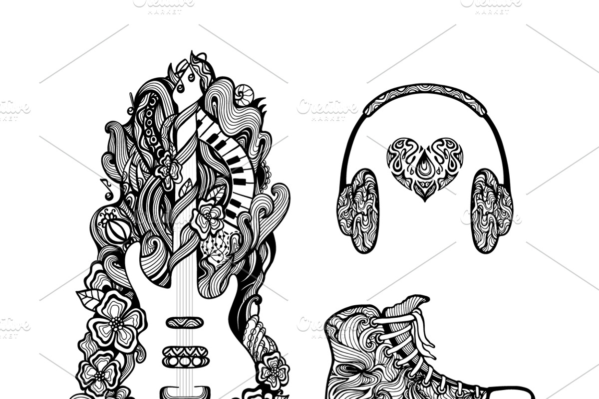 Vector illustration set