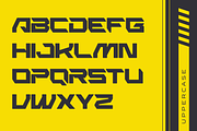 Grize Sports - Automotive Logo Font, a Sans Serif Font by Nirmana Visual (Thumbnail 2 of 16)
