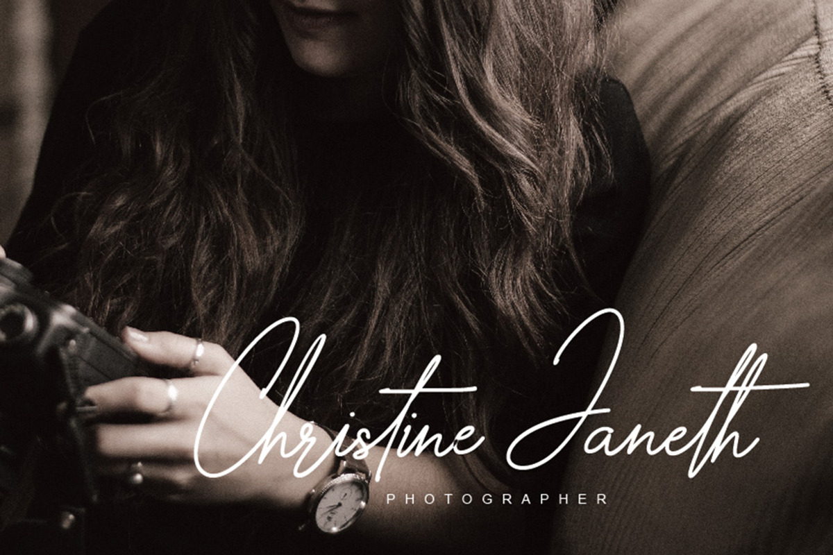 The Wallstreet - Signature Font, a Script Font by Almeera Std (Photo 6 of 10)