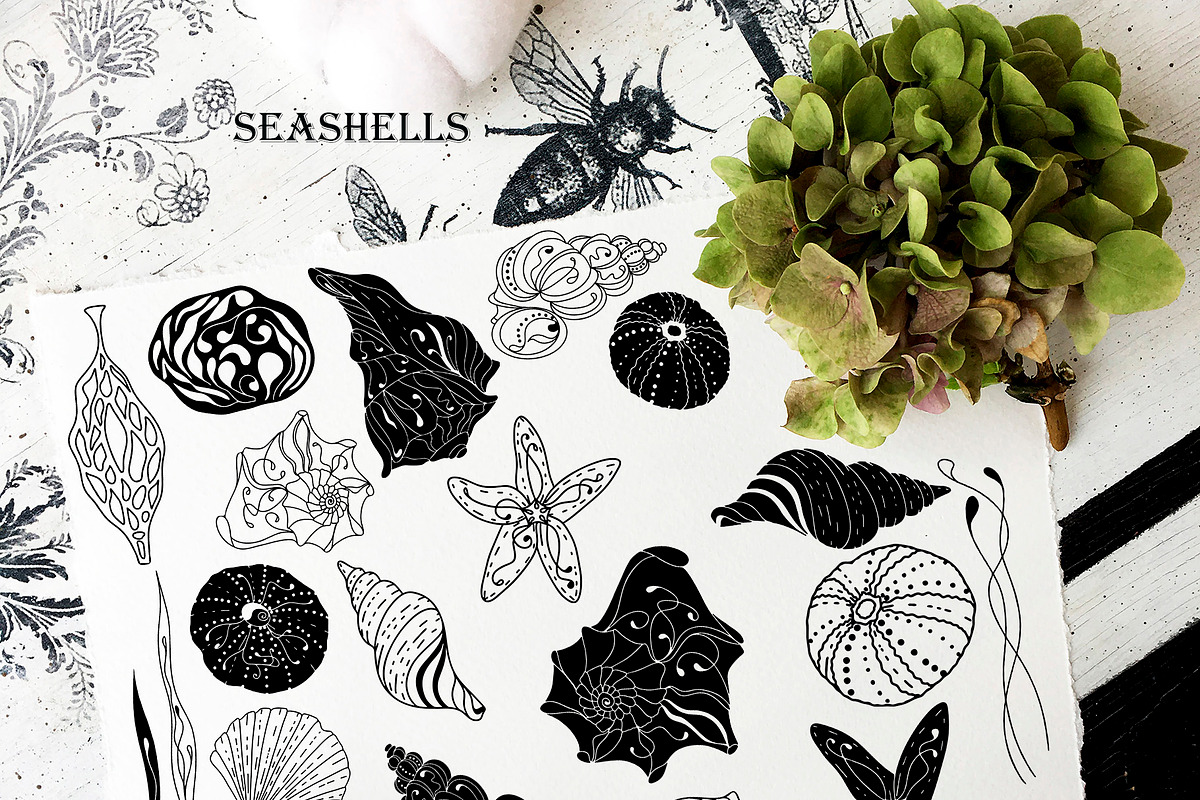UNDERWATER MAGIC MERMAID ocean life, an Animal Illustration by ArtOLB (Photo 12 of 15)