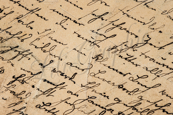 aged paper. antique handwriting preview 2