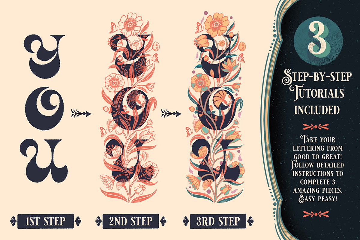 Procreate Design Brush Stamp Kit 2, a Brush Add-On by Debi Sementelli (Photo 8 of 28)