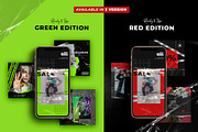 PS & CANVA Neon Hype - Social Media, a Social Media Template by Eviory (Thumbnail 2 of 19)