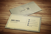 Minimal Corporate Business Card V1, a Business Card Template by PSD Storm (Thumbnail 4 of 5)