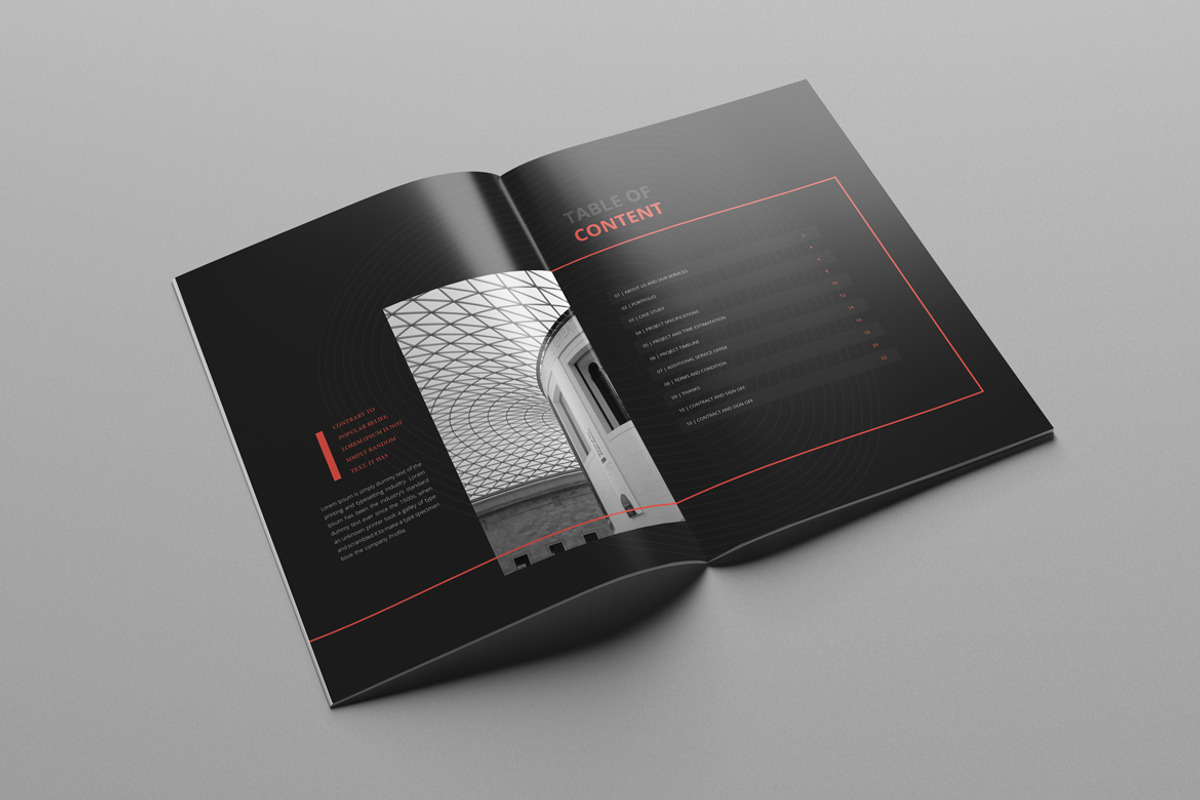 Company Profile, a Brochure Template by Pro-Gh (Photo 2 of 7)